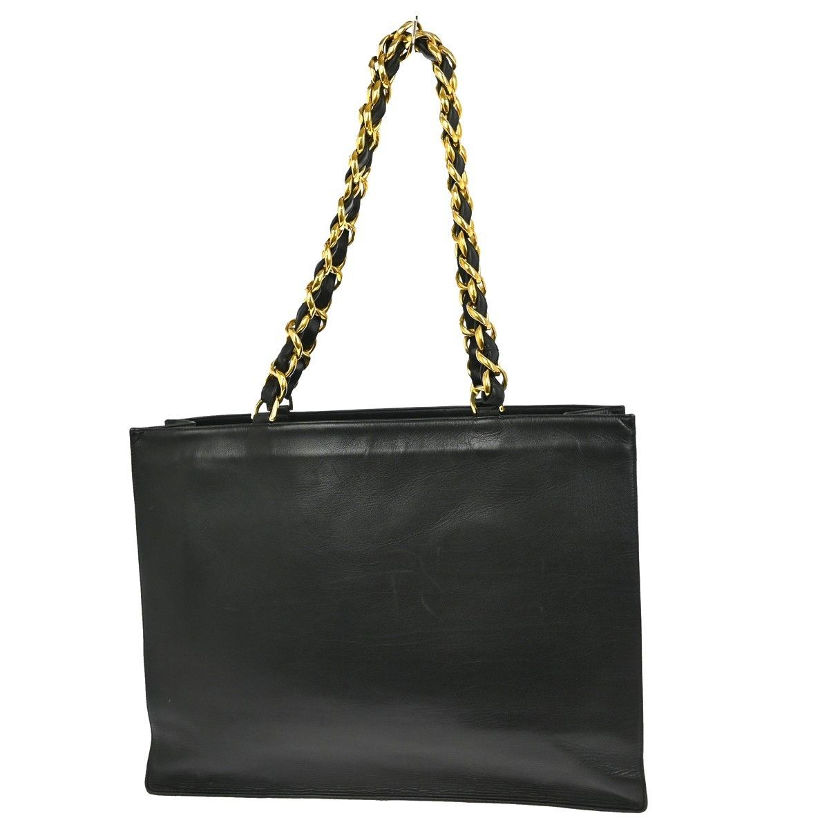 Chanel Chanel Vintage CC Chain Tote Lambskin Size ONE SIZE - 2 Thumbnail