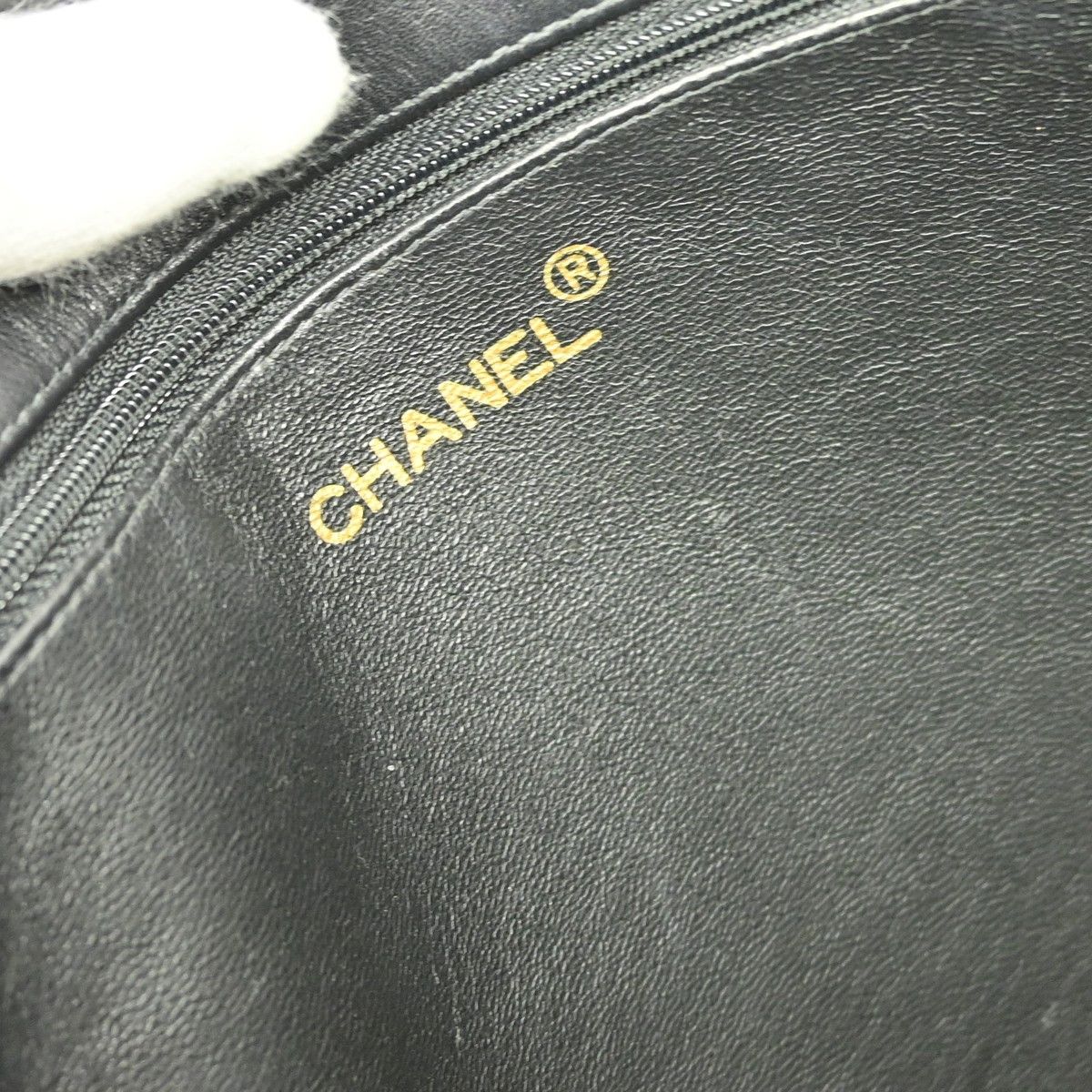 Chanel Chanel Vintage CC Chain Tote Lambskin Size ONE SIZE - 4 Thumbnail