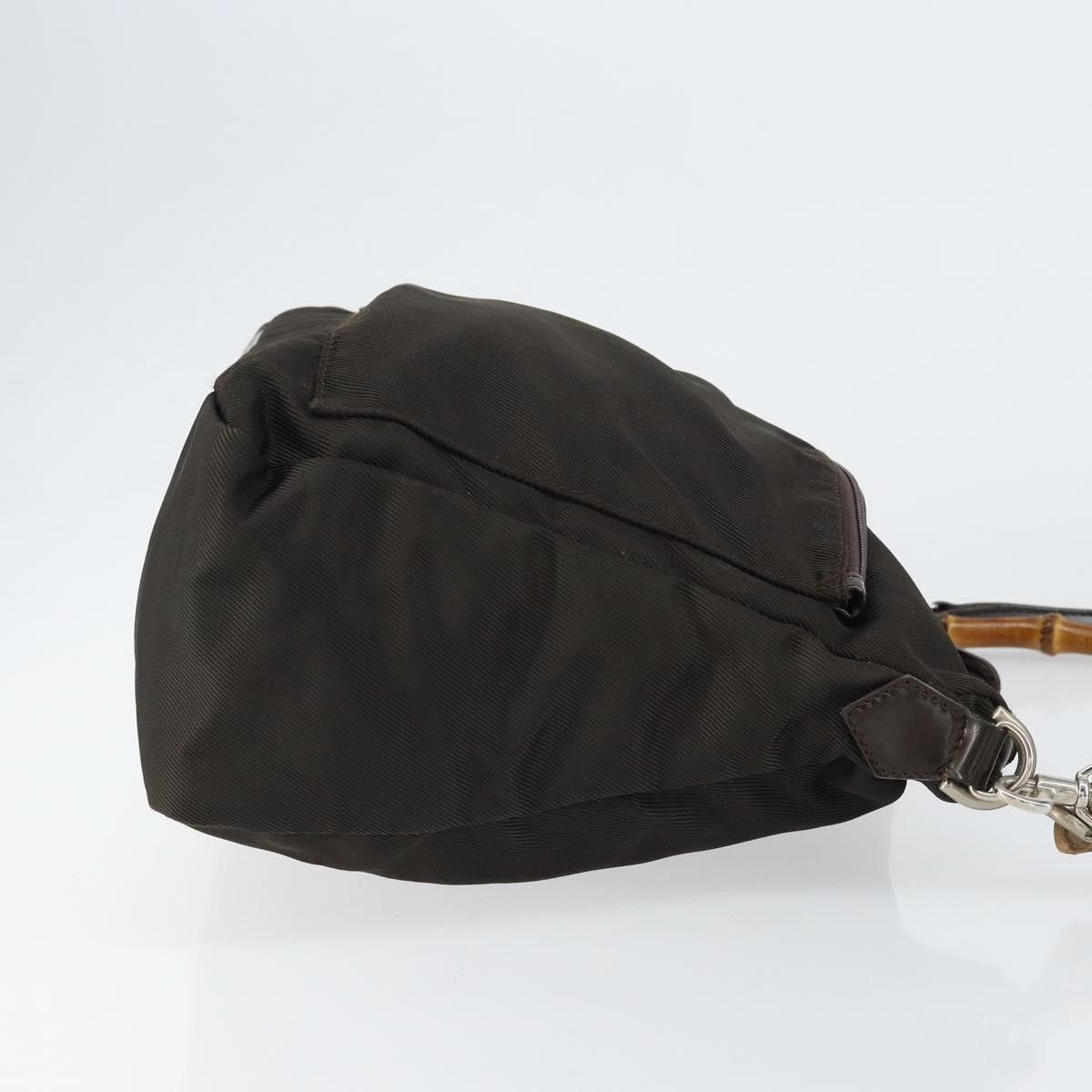 Gucci Gucci Vintage Bamboo Handle Bag Nylon Size ONE SIZE - 3 Thumbnail