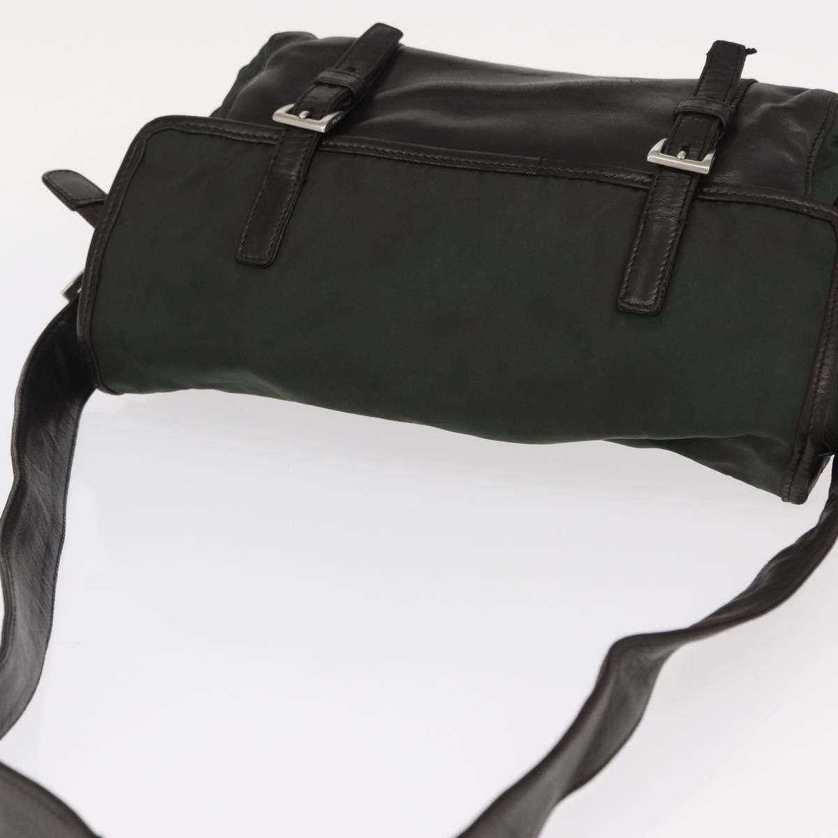 Prada Prada Double Buckle Flap Messenger Bag Tessuto Size ONE SIZE - 14 Thumbnail