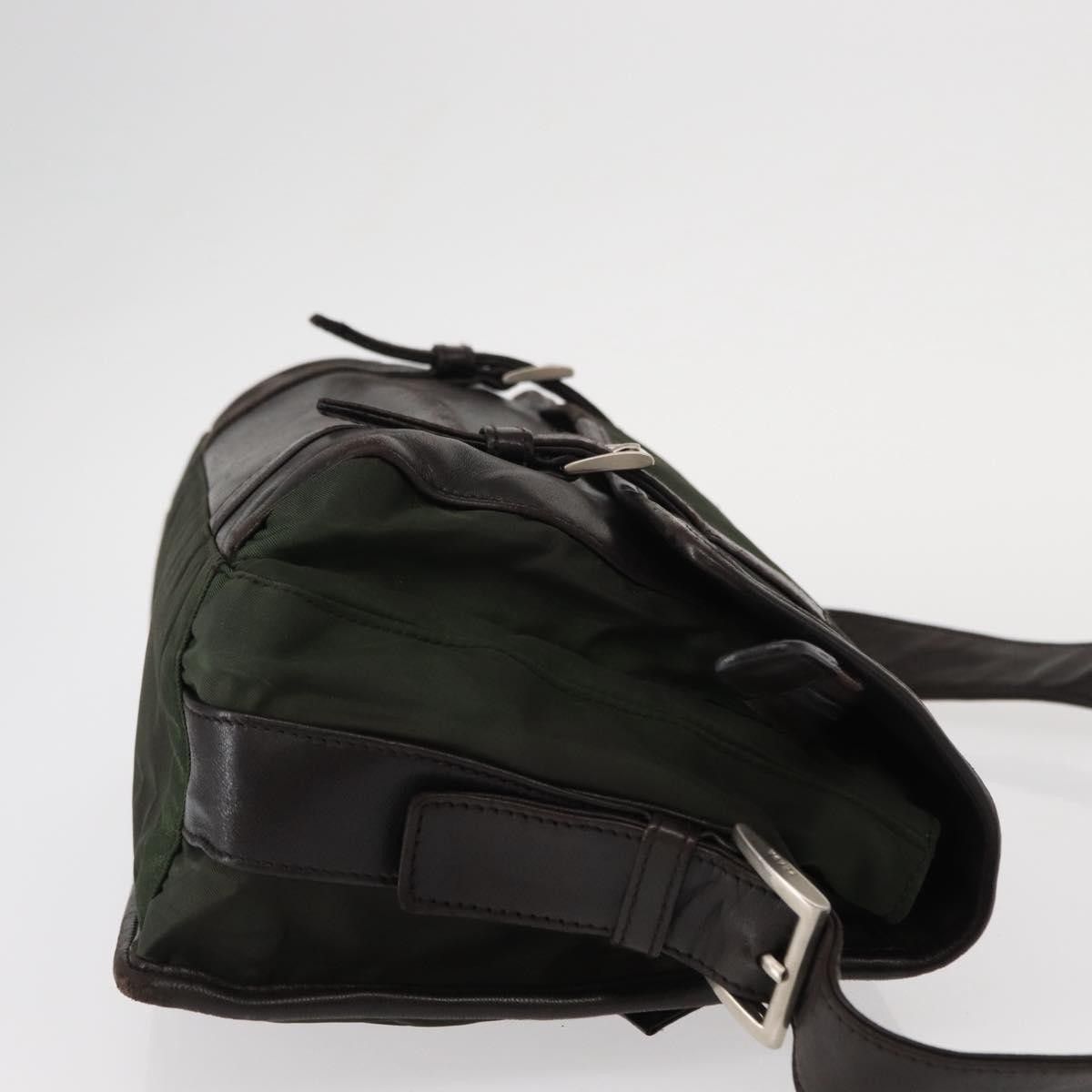 Prada Prada Double Buckle Flap Messenger Bag Tessuto Size ONE SIZE - 3 Thumbnail