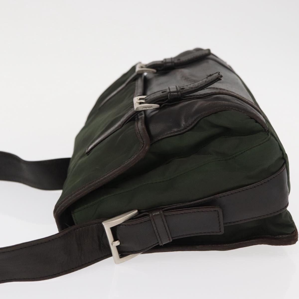 Prada Prada Double Buckle Flap Messenger Bag Tessuto Size ONE SIZE - 4 Thumbnail