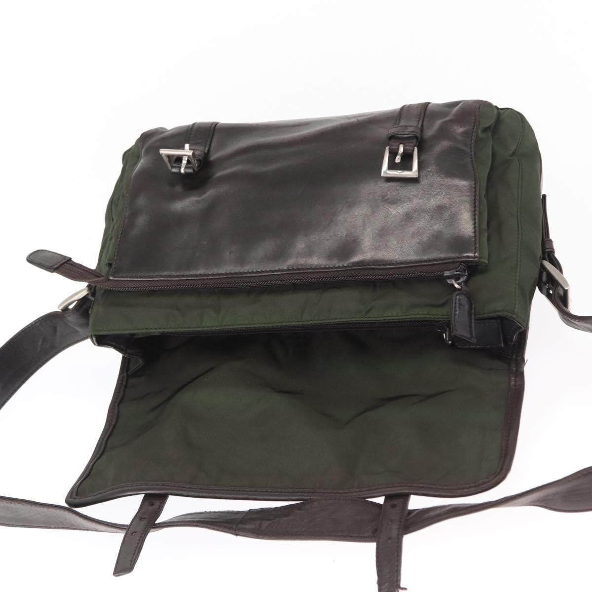 Prada Prada Double Buckle Flap Messenger Bag Tessuto Size ONE SIZE - 21 Thumbnail