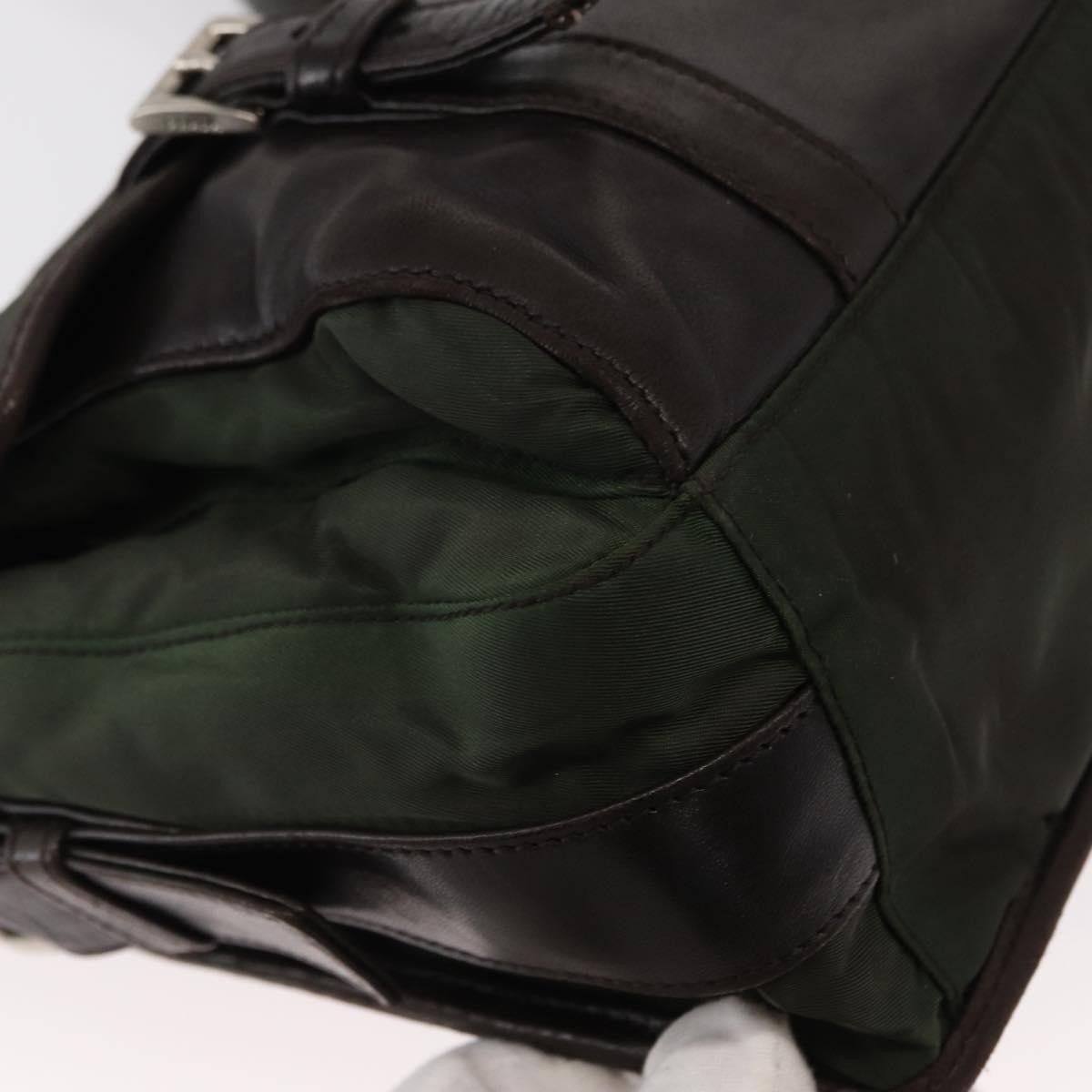 Prada Prada Double Buckle Flap Messenger Bag Tessuto Size ONE SIZE - 9 Thumbnail