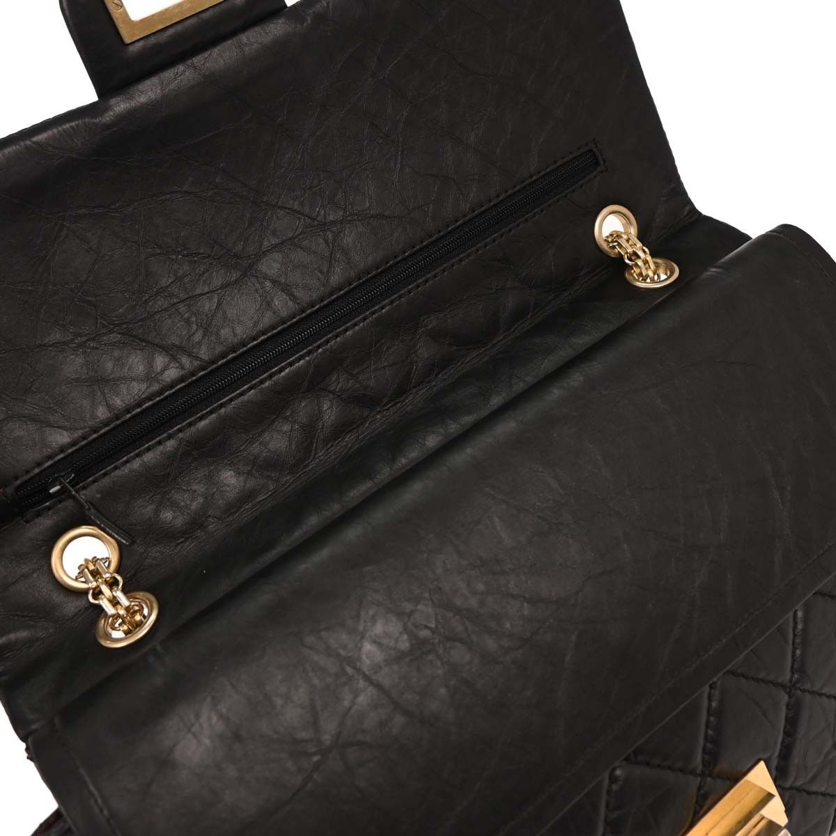 Chanel Chanel Reissue 2.55 Flap Bag Quilted Calfskin Size ONE SIZE - 9 Thumbnail