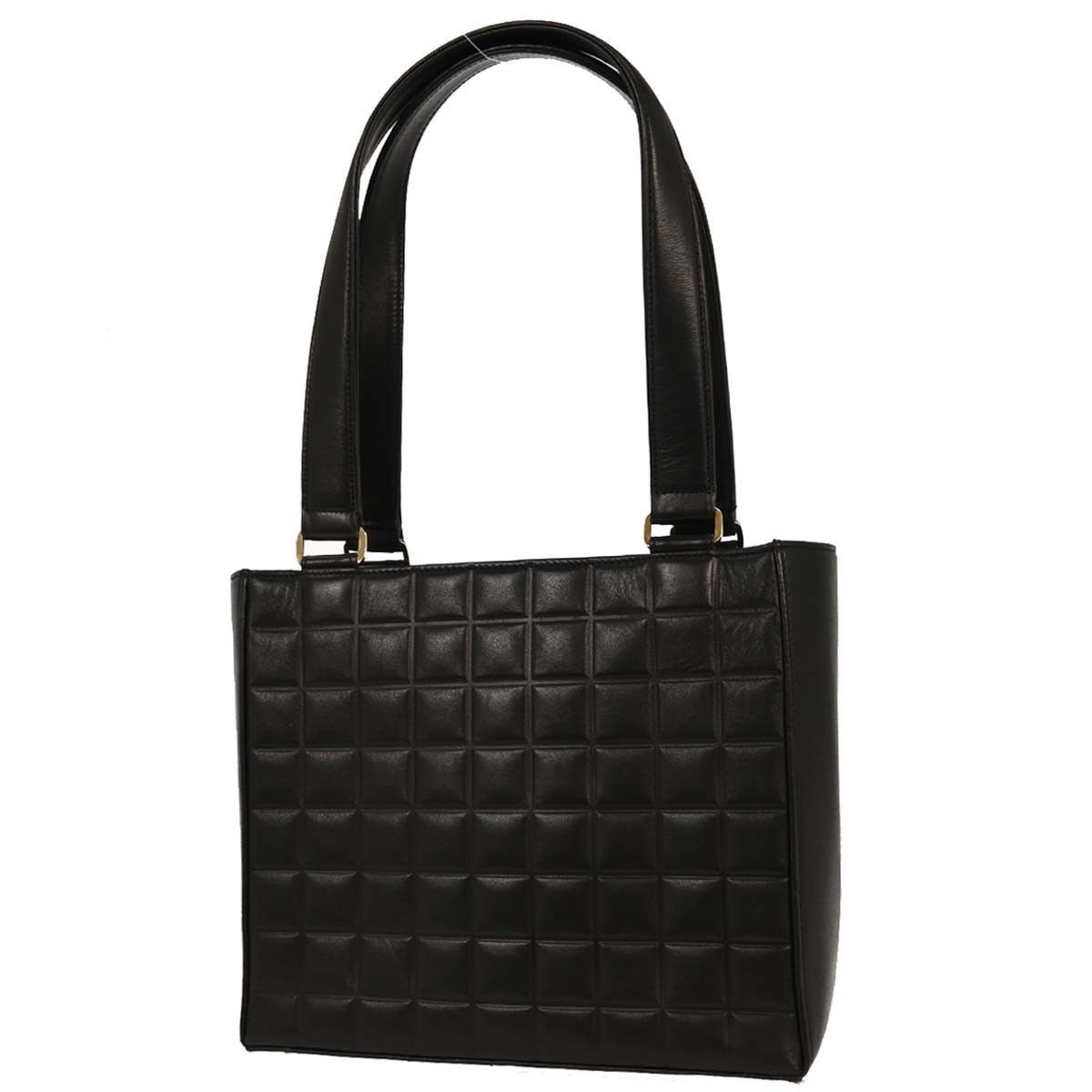 Chanel Chanel Chocolate Bar CC Tote Quilted Leather Size ONE SIZE - 2 Thumbnail