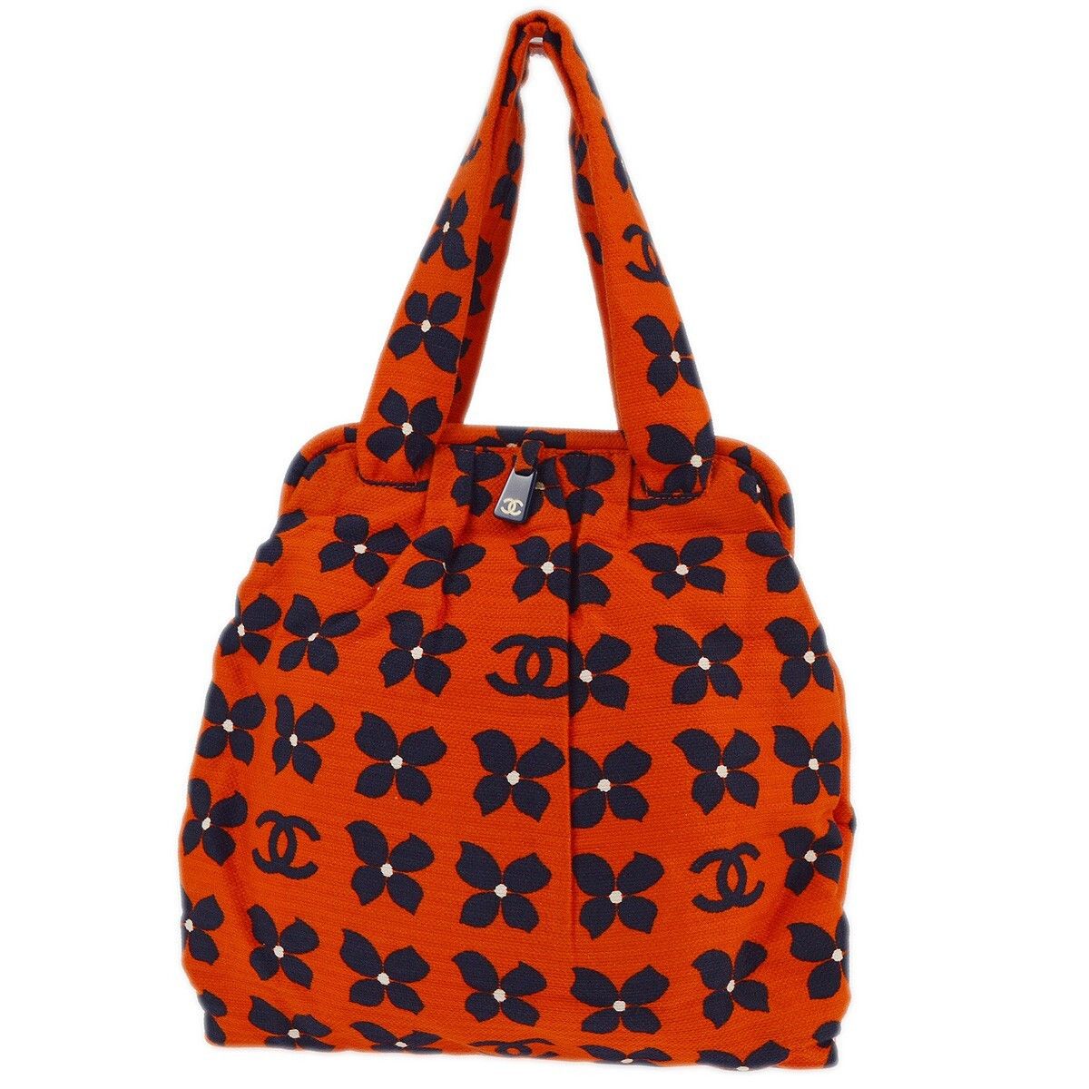 Chanel Chanel Vintage Frame Shoulder Bag Printed Canvas Size ONE SIZE - 2 Thumbnail