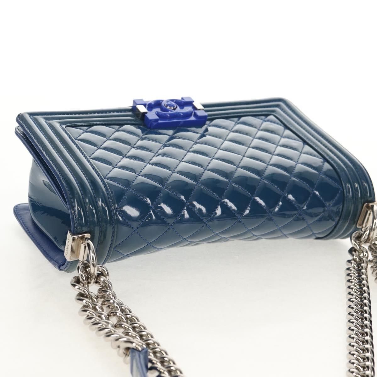 Chanel Chanel Boy Flap Bag Quilted Plexiglass Patent Size ONE SIZE - 16 Thumbnail