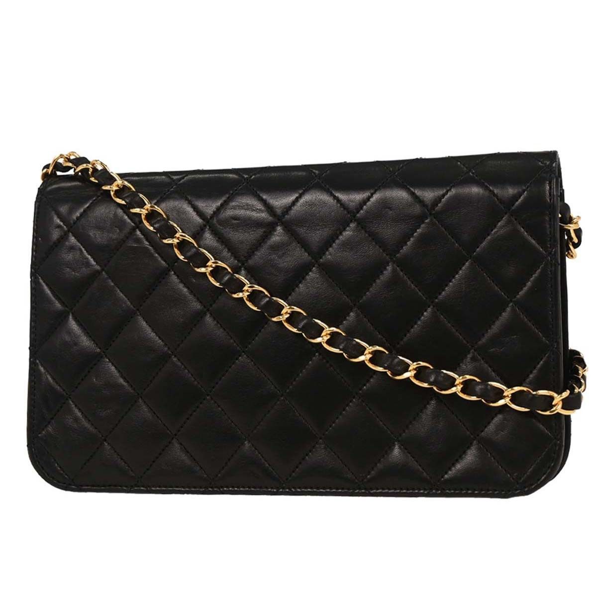 Chanel Chanel Vintage Full Flap Shoulder Bag Leather Size ONE SIZE - 2 Thumbnail