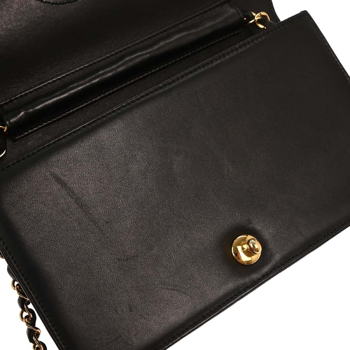 Chanel Chanel Vintage Full Flap Shoulder Bag Leather Size ONE SIZE - 9 Thumbnail