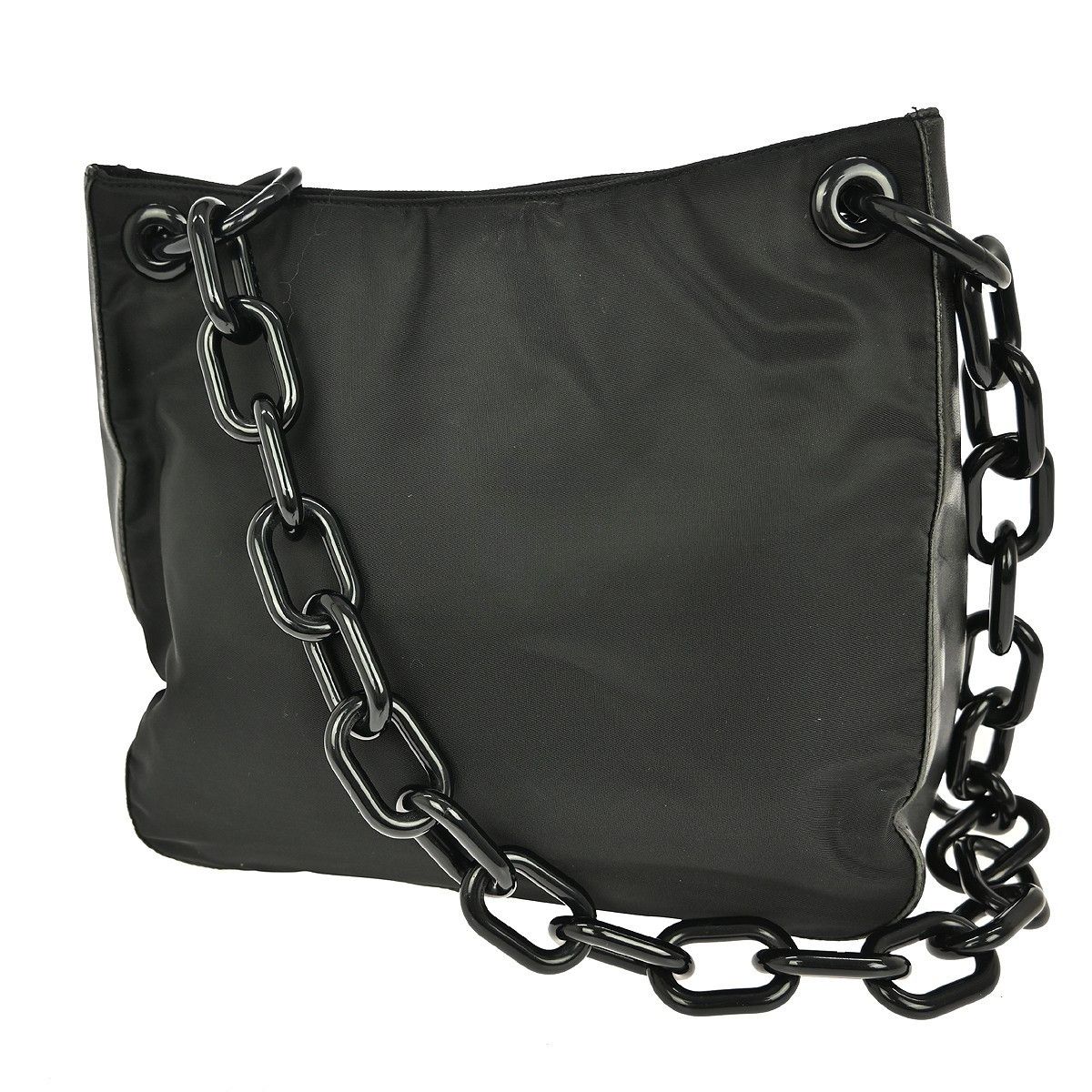 Prada Prada Resin chain shoulder bag Nylon Size ONE SIZE - 2 Thumbnail
