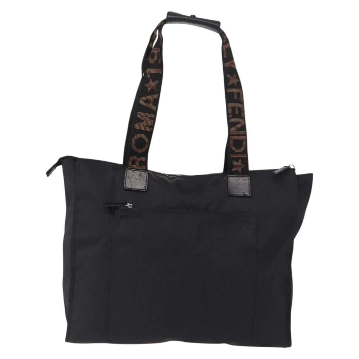Fendi Fendi Vintage Convertible Logo Weekender Nylon Size ONE SIZE - 2 Thumbnail