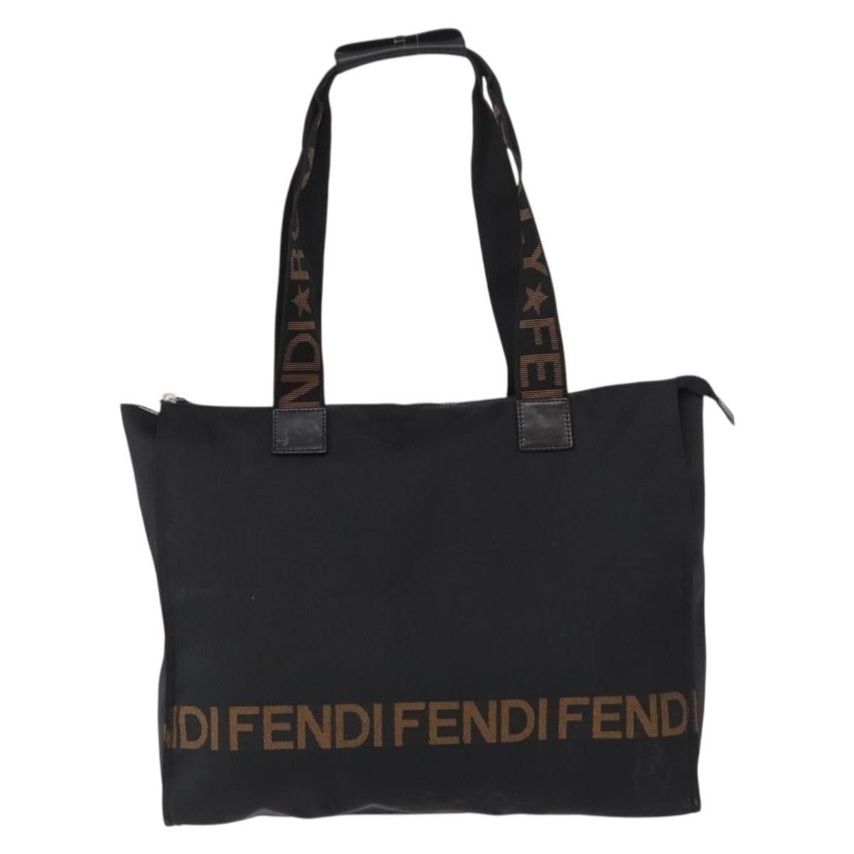 Fendi Fendi Vintage Convertible Logo Weekender Nylon Size ONE SIZE - 18 Thumbnail