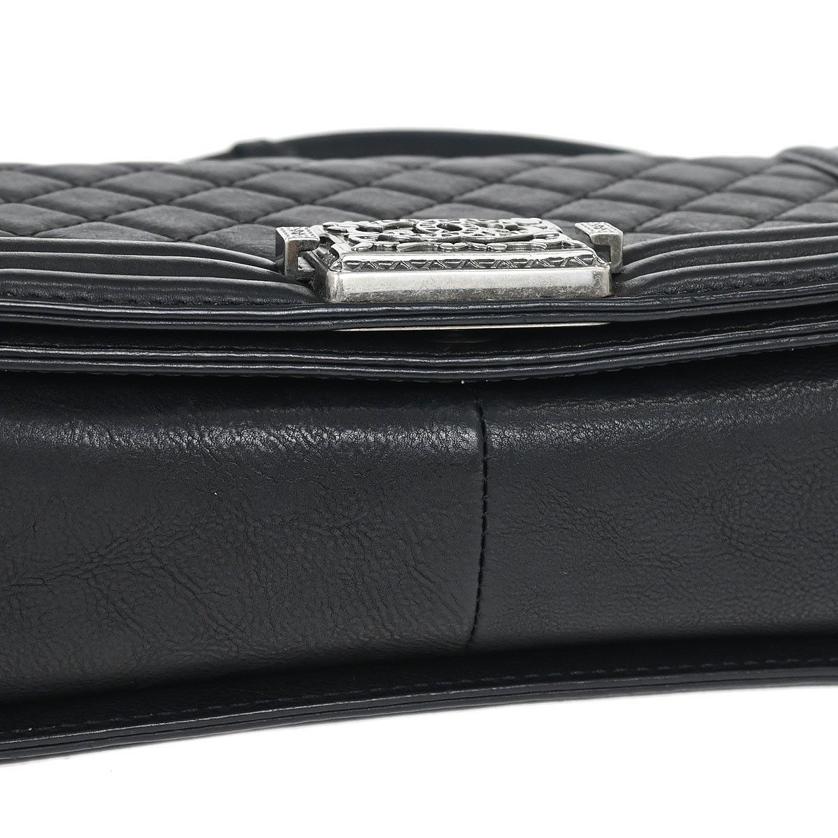 Chanel Chanel Boy Flap Bag Calfskin Size ONE SIZE - 7 Thumbnail