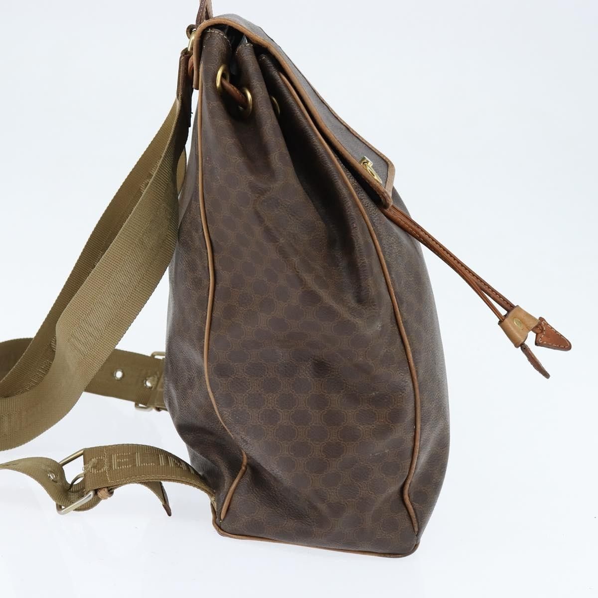 Celine Celine Vintage Backpack Macadam Canvas Size ONE SIZE - 4 Thumbnail