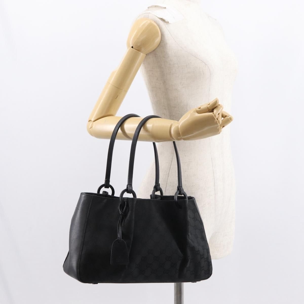 Gucci Gucci Vintage Handbag Canvas Size ONE SIZE - 13 Thumbnail