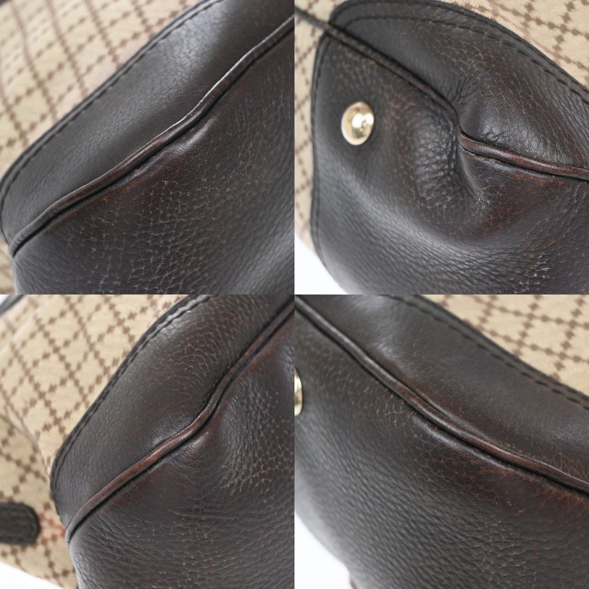 Gucci Gucci Vintage Wristlet Clutch Leather Size ONE SIZE - 7 Thumbnail