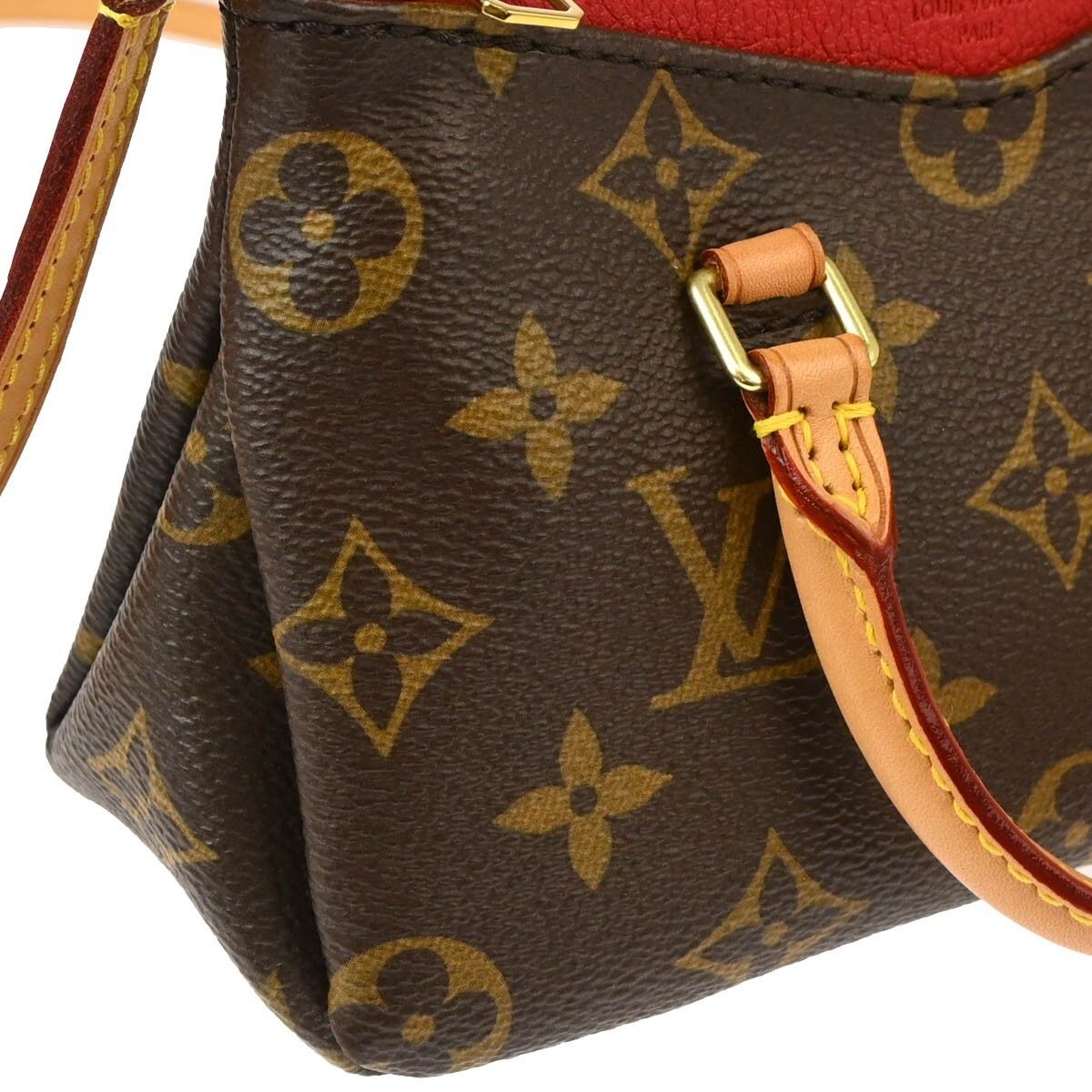 Louis Vuitton Louis Vuitton Pallas Tote Monogram Canvas with Leather Size ONE SIZE - 3 Thumbnail