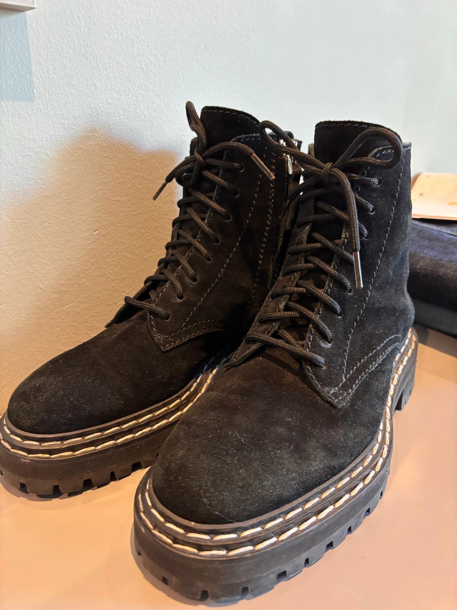 Proenza Schouler Proenza Schouler Boots lace up Lace up boots Size US 8 / IT 38 - 4 Thumbnail