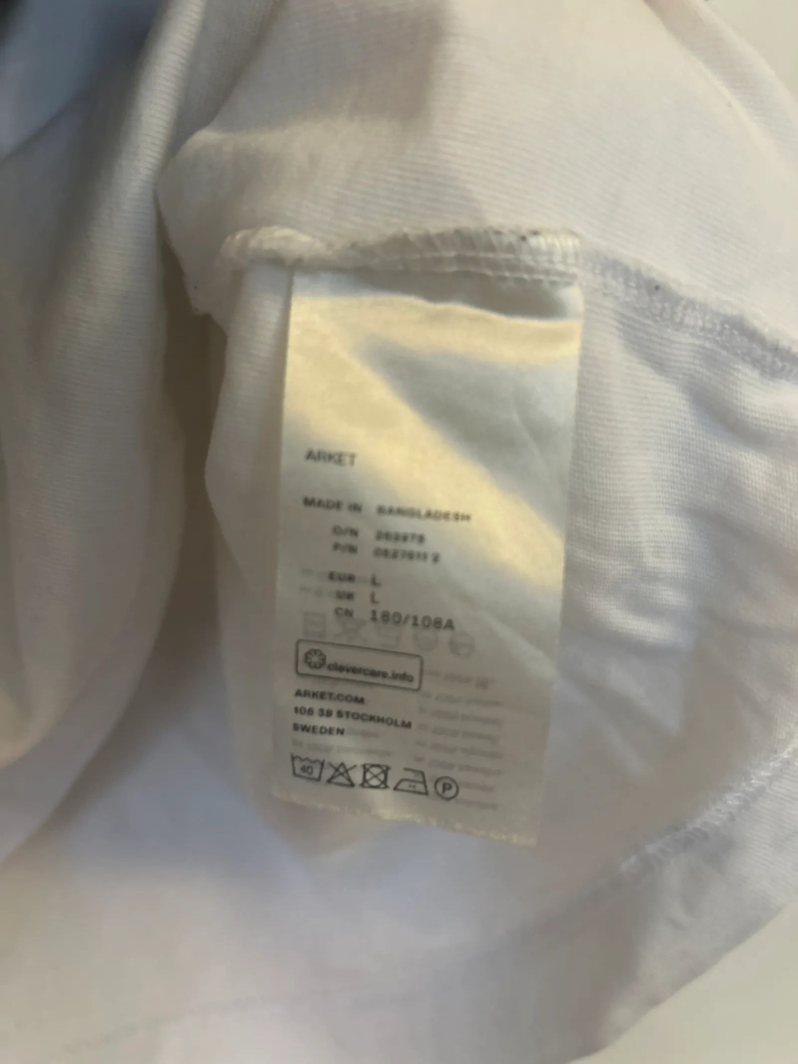 Arket Arket Short Sleeve T-shirt Size L / US 10 / IT 46 - 2 Thumbnail