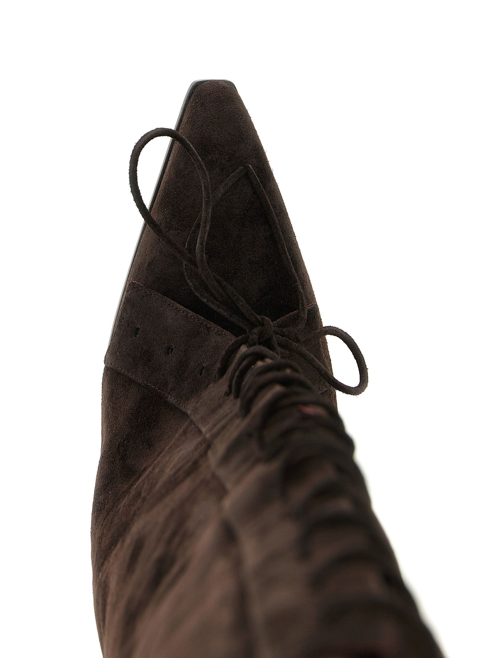 Paris Texas 'Jane Fold Over Lace Up' boots Size US 6.5 / IT 36.5 - 4 Thumbnail