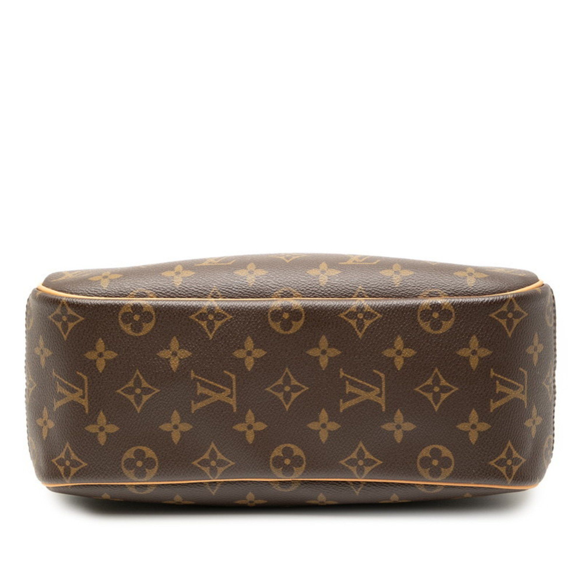 Louis Vuitton Louis Vuitton Monogram Trouville Handbag M42228 Brown Leather Women's LOUIS VUITTON Size ONE SIZE - 3 Thumbnail