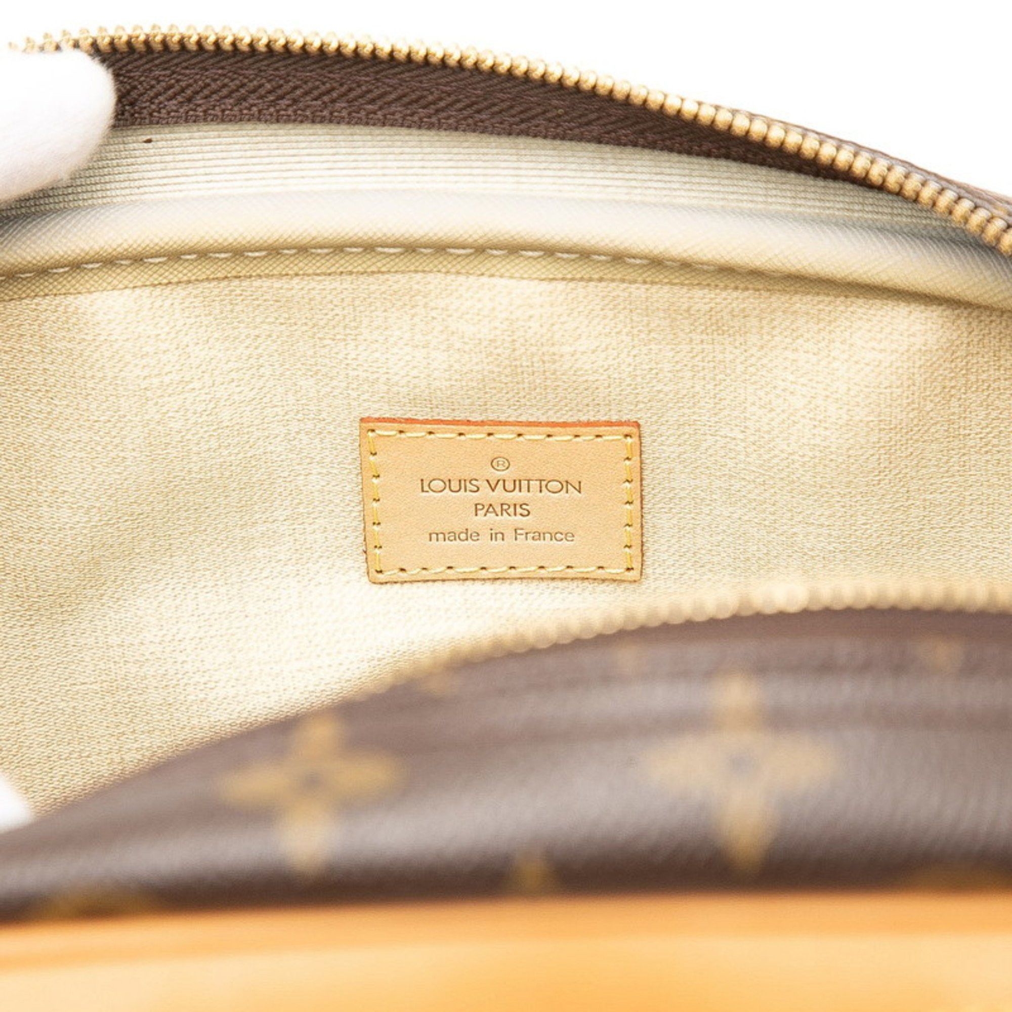 Louis Vuitton Louis Vuitton Monogram Trouville Handbag M42228 Brown Leather Women's LOUIS VUITTON Size ONE SIZE - 5 Thumbnail