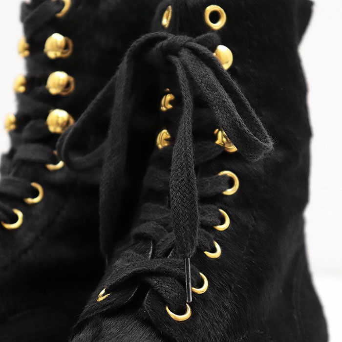 Chanel Chanel Chanel Harako Lace-up Ankle Boots Natural Material Shoes DUTY FREE for USA Size ONE SIZE - 11 Thumbnail