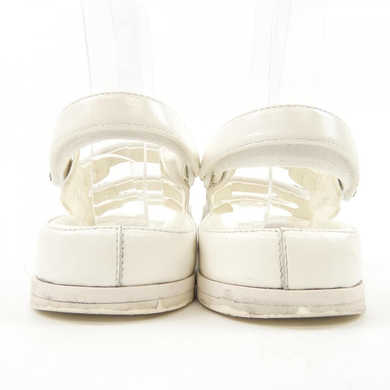 Chanel Chanel Chanel G45628B16403 Lambskin Sandals Leather Shoes G45628B16403 DUTY FREE for USA Size ONE SIZE - 5 Thumbnail
