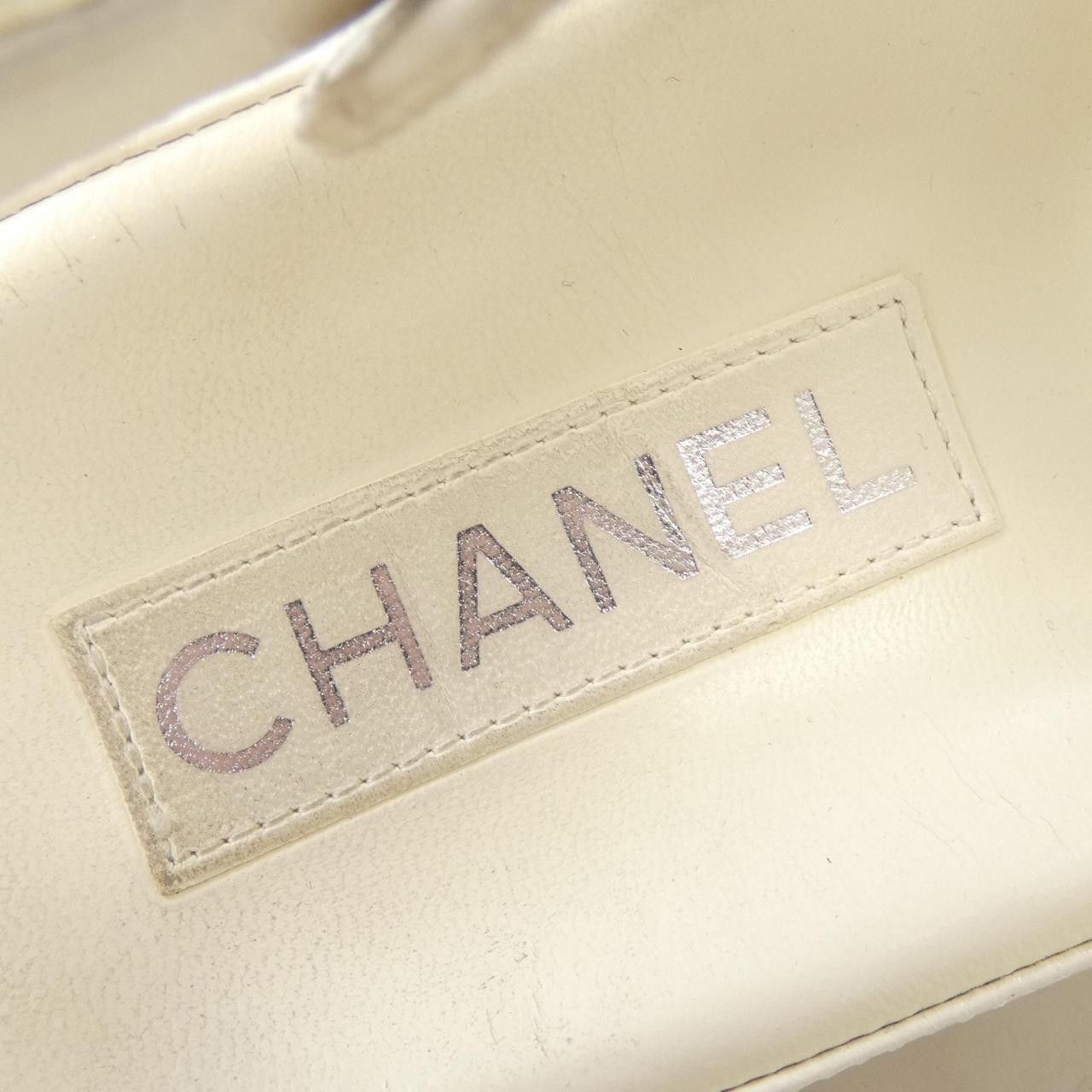 Chanel Chanel Chanel G45628B16403 Lambskin Sandals Leather Shoes G45628B16403 DUTY FREE for USA Size ONE SIZE - 6 Thumbnail