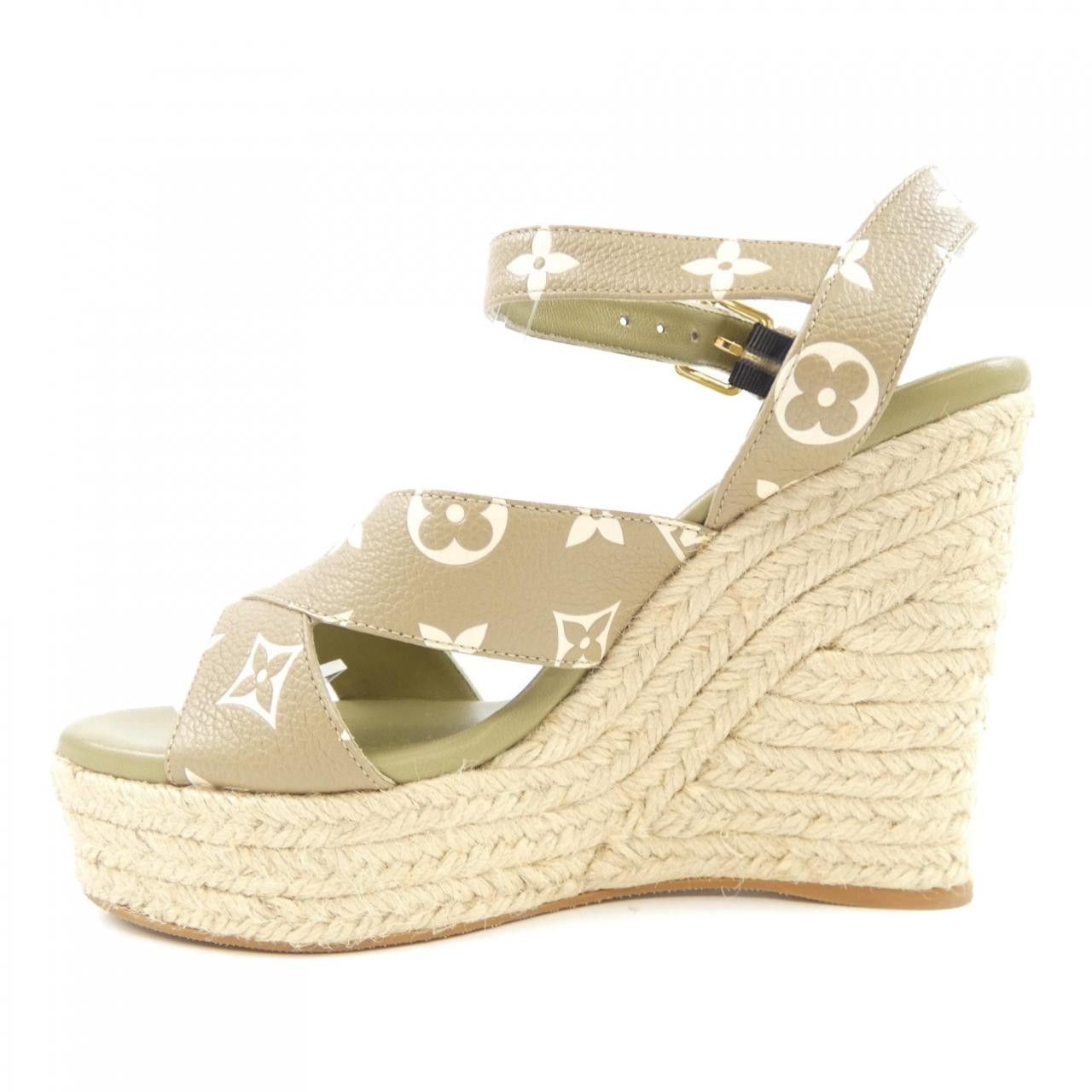 Louis Vuitton Louis Vuitton Louis Vuitton Starboard Line Espadrille Sandals Leather Shoes DUTY FREE for USA Size ONE SIZE - 2 Thumbnail