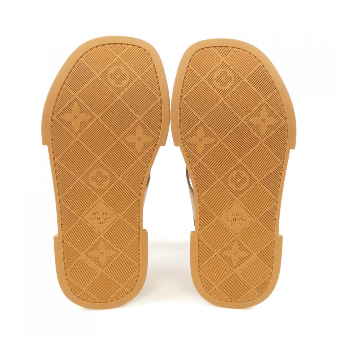 Louis Vuitton Louis Vuitton Louis Vuitton LV Circle Maya Line Calf Leather Sandals Leather Shoes DUTY FREE for USA Size ONE SIZE - 4 Thumbnail