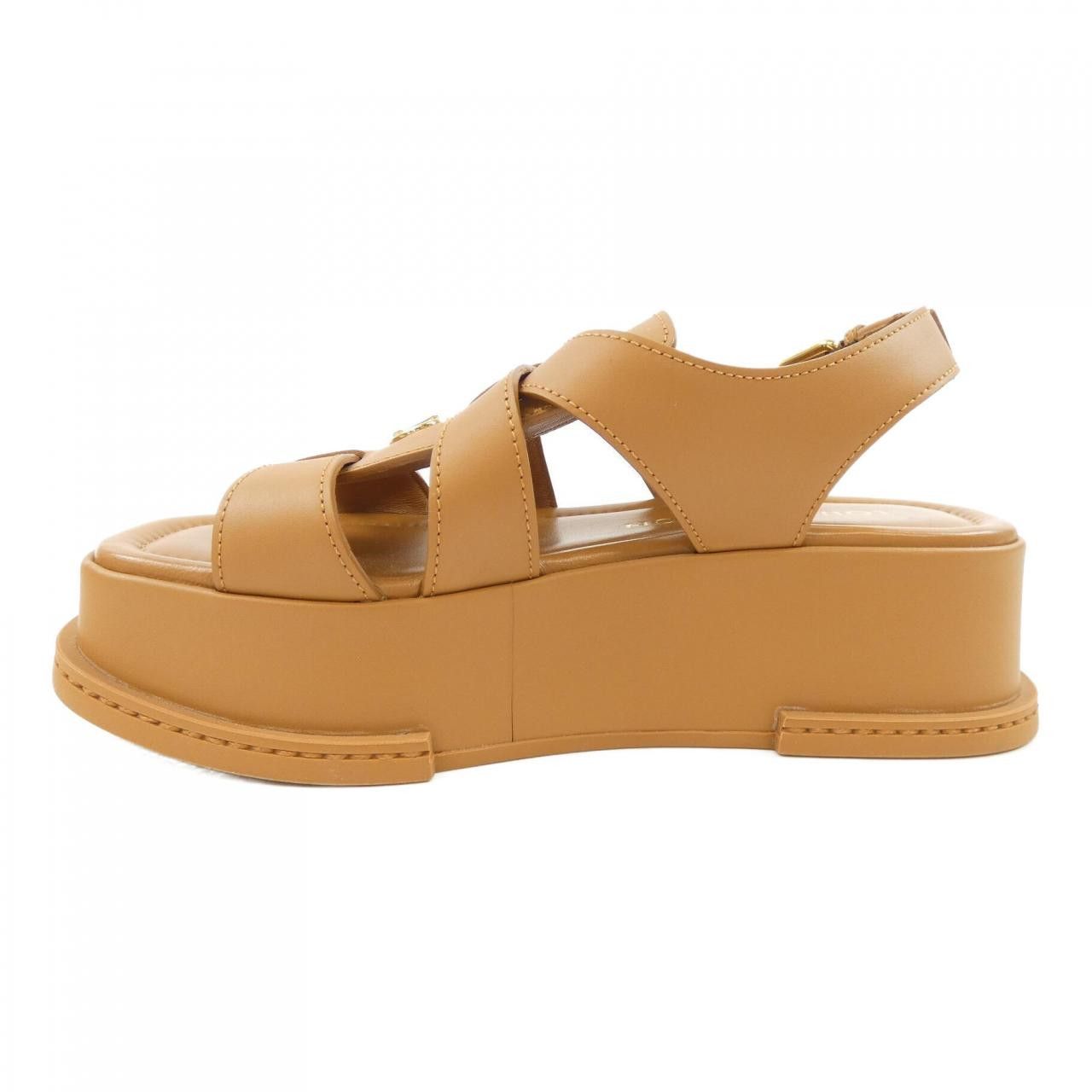 Louis Vuitton Louis Vuitton Louis Vuitton LV Circle Maya Line Calf Leather Sandals Leather Shoes DUTY FREE for USA Size ONE SIZE - 2 Thumbnail