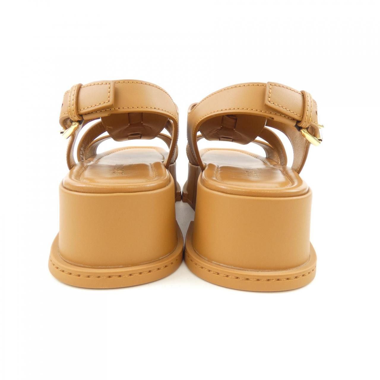 Louis Vuitton Louis Vuitton Louis Vuitton LV Circle Maya Line Calf Leather Sandals Leather Shoes DUTY FREE for USA Size ONE SIZE - 5 Thumbnail