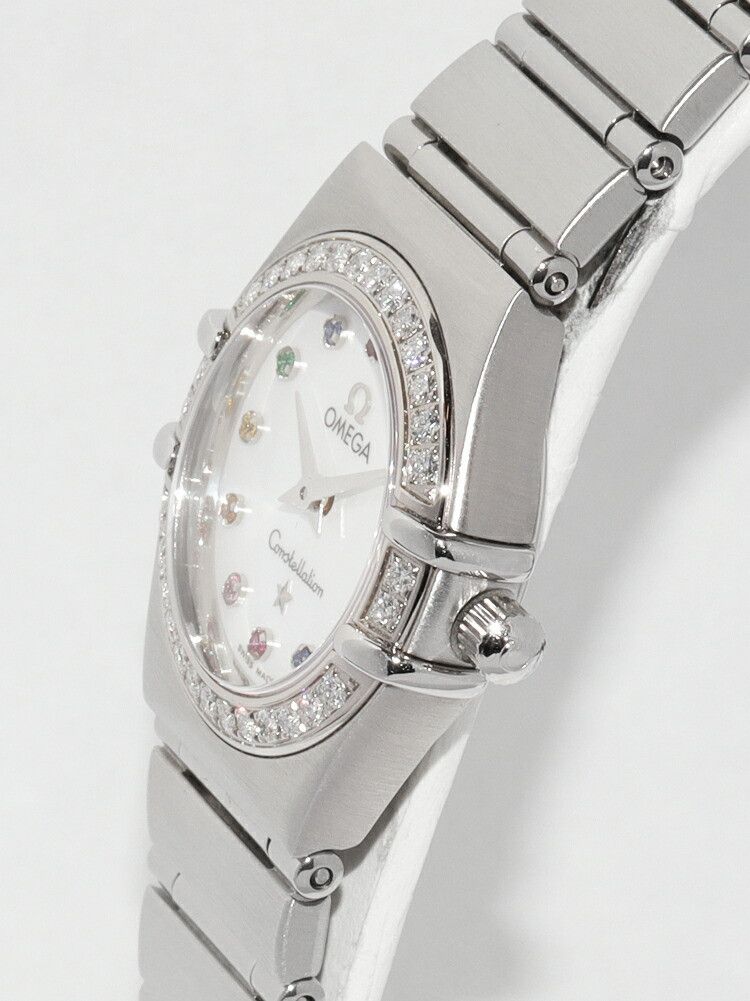 Omega Omega Omega Constellation My Choice Mini Iris Stainless Steel Metal Quartz 1465.79.00 DUTY FREE for USA Size ONE SIZE - 3 Thumbnail
