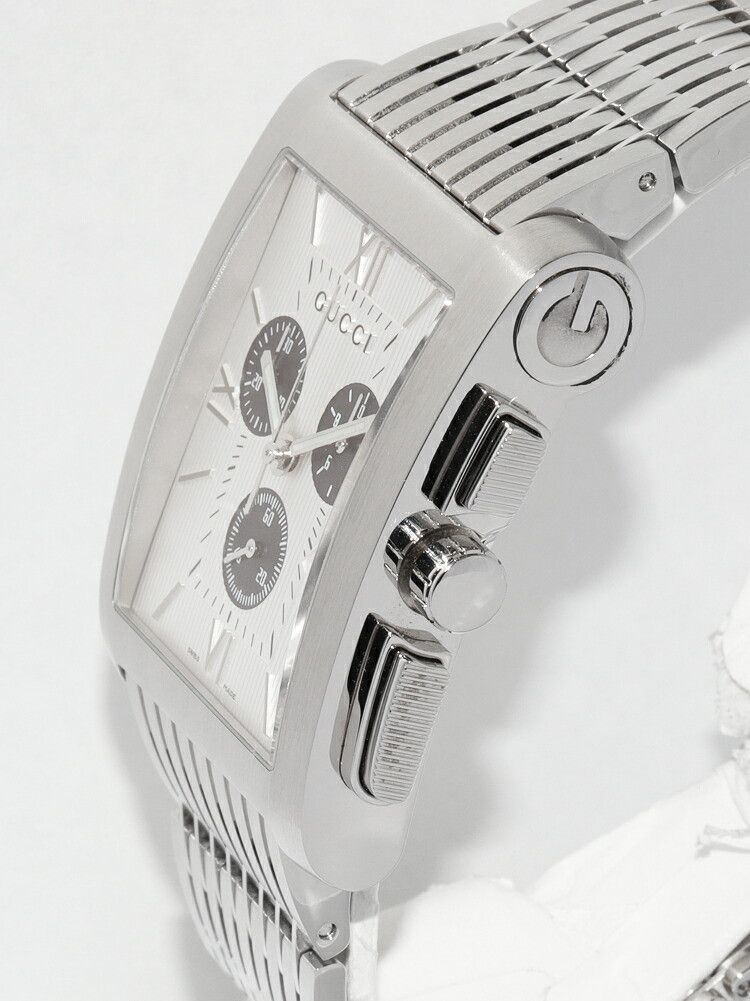 Gucci Gucci Gucci G-Metro Stainless Steel Watch Metal Quartz YA086319 DUTY FREE for USA Size ONE SIZE - 4 Thumbnail