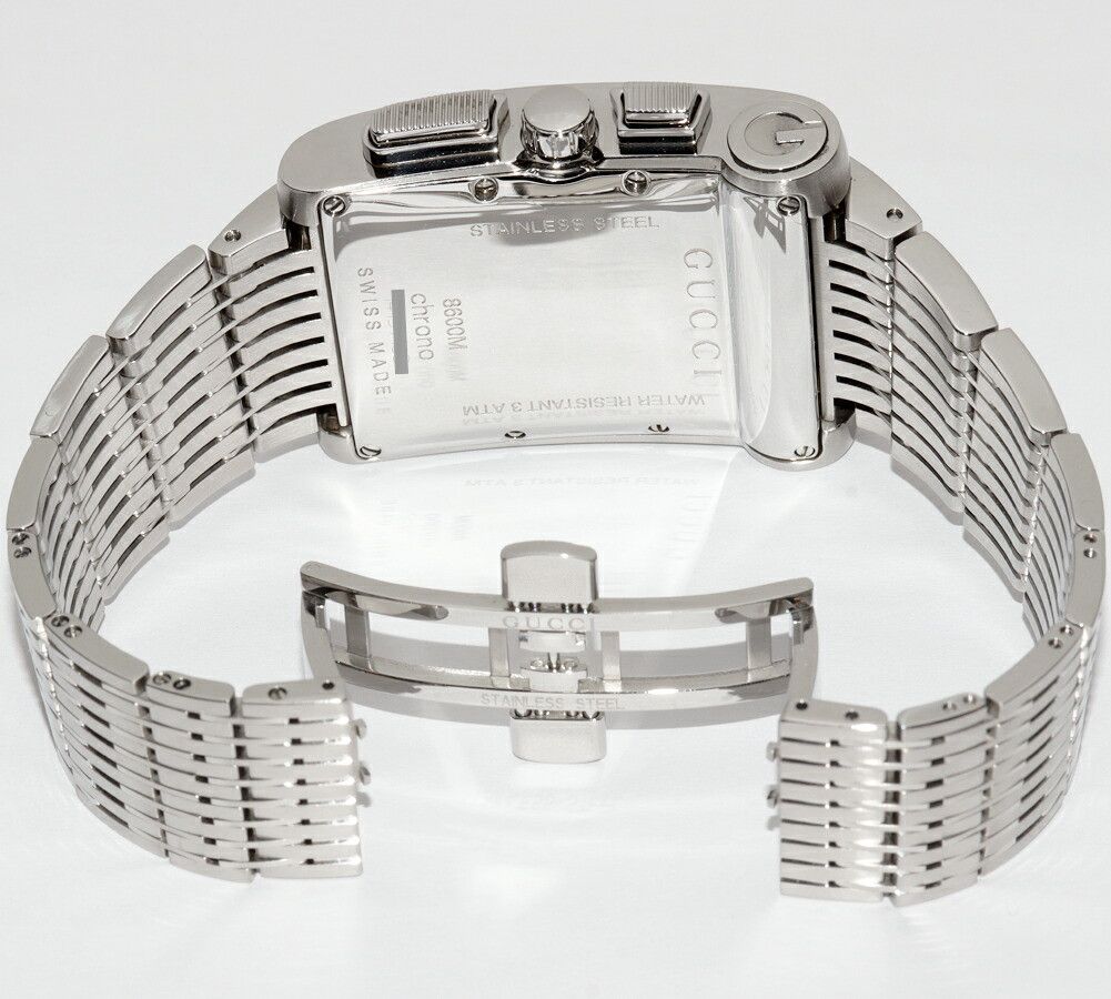 Gucci Gucci Gucci G-Metro Stainless Steel Watch Metal Quartz YA086319 DUTY FREE for USA Size ONE SIZE - 2 Thumbnail