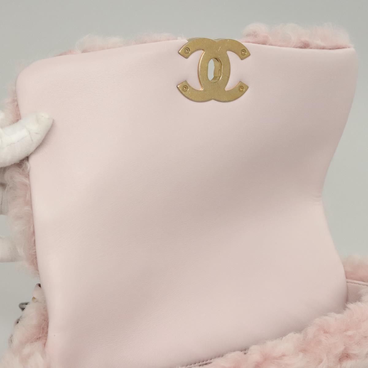 Chanel Chanel shearling pink shearling Size ONE SIZE - 17 Thumbnail