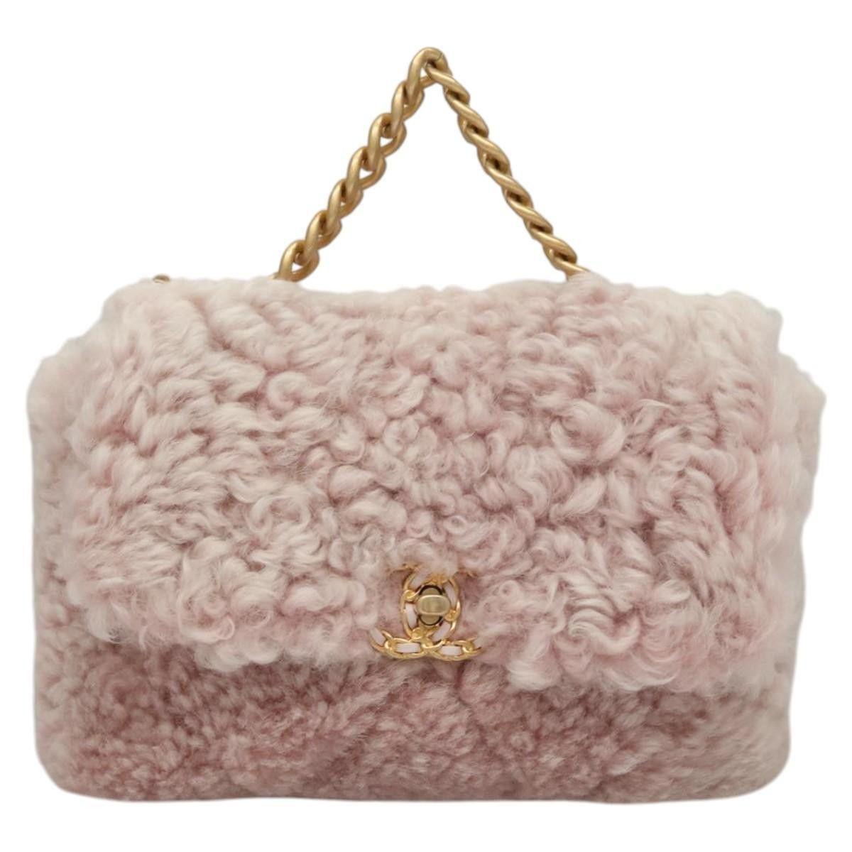 Chanel Chanel shearling pink shearling Size ONE SIZE - 2 Thumbnail