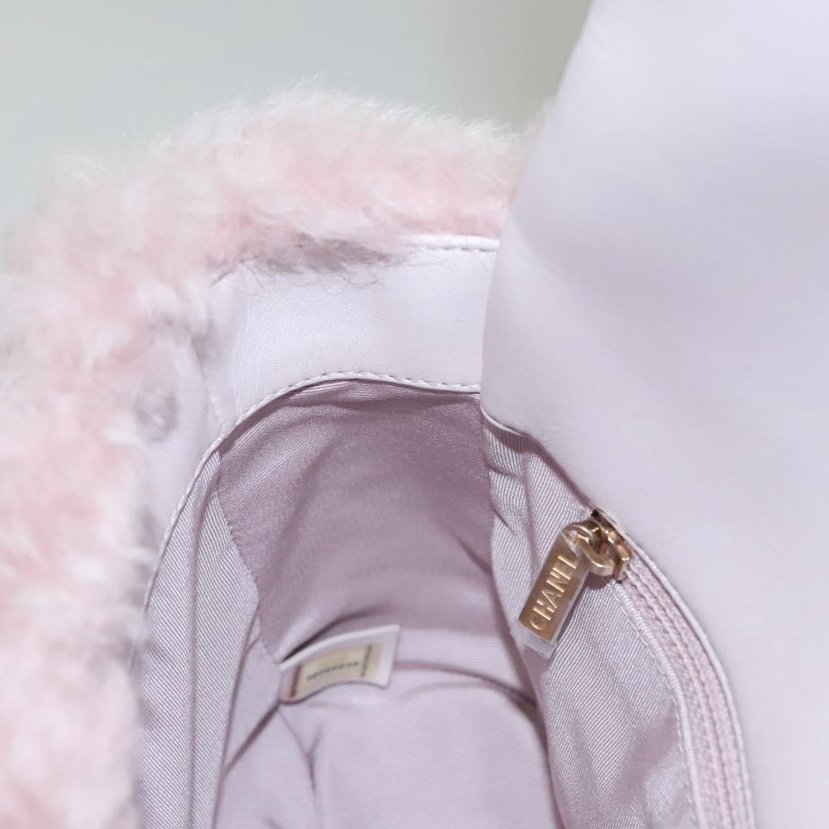 Chanel Chanel shearling pink shearling Size ONE SIZE - 22 Thumbnail