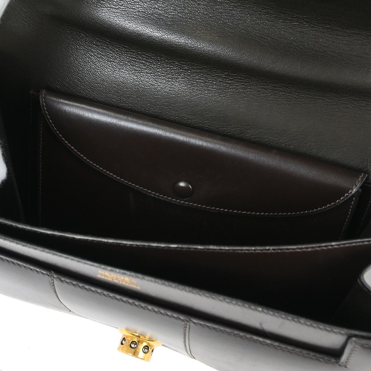Hermes Hermes Vintage Shoulder Bag Embellished Leather Size ONE SIZE - 3 Thumbnail