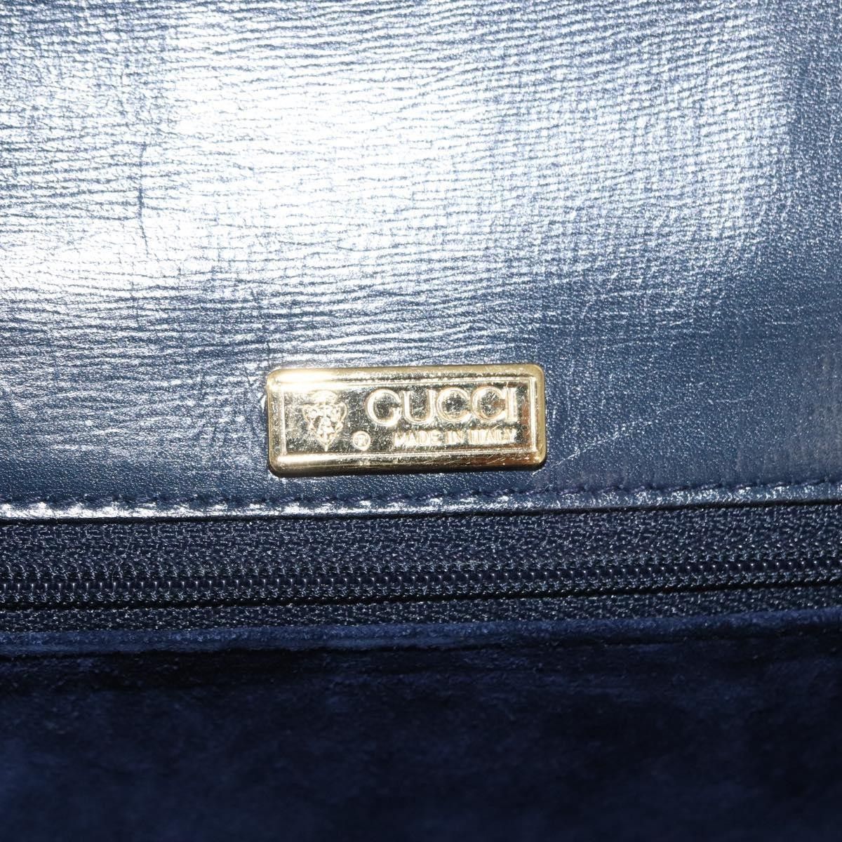 Gucci Gucci Vintage Handbag Leather Size ONE SIZE - 6 Thumbnail