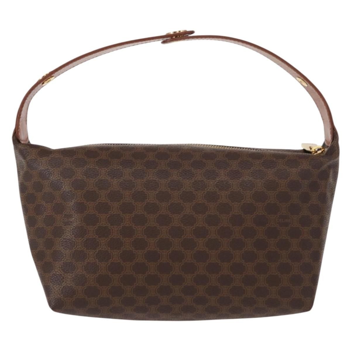 Celine Celine Vintage Macadam Handbag Canvas Size ONE SIZE - 2 Thumbnail