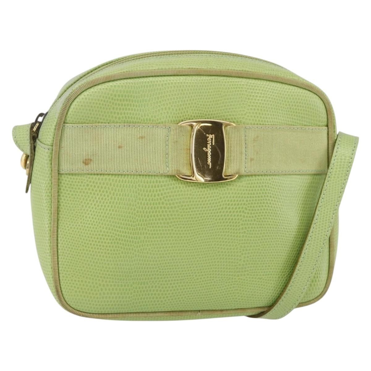 Salvatore Ferragamo Salvatore Ferragamo Vara Bow camera Leather Size ONE SIZE - 18 Thumbnail