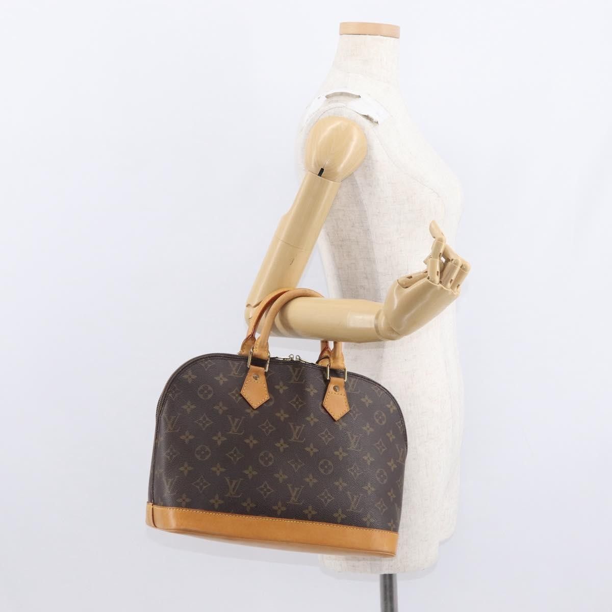 Louis Vuitton Louis Vuitton Alma Handbag Monogram Canvas Size ONE SIZE - 14 Thumbnail
