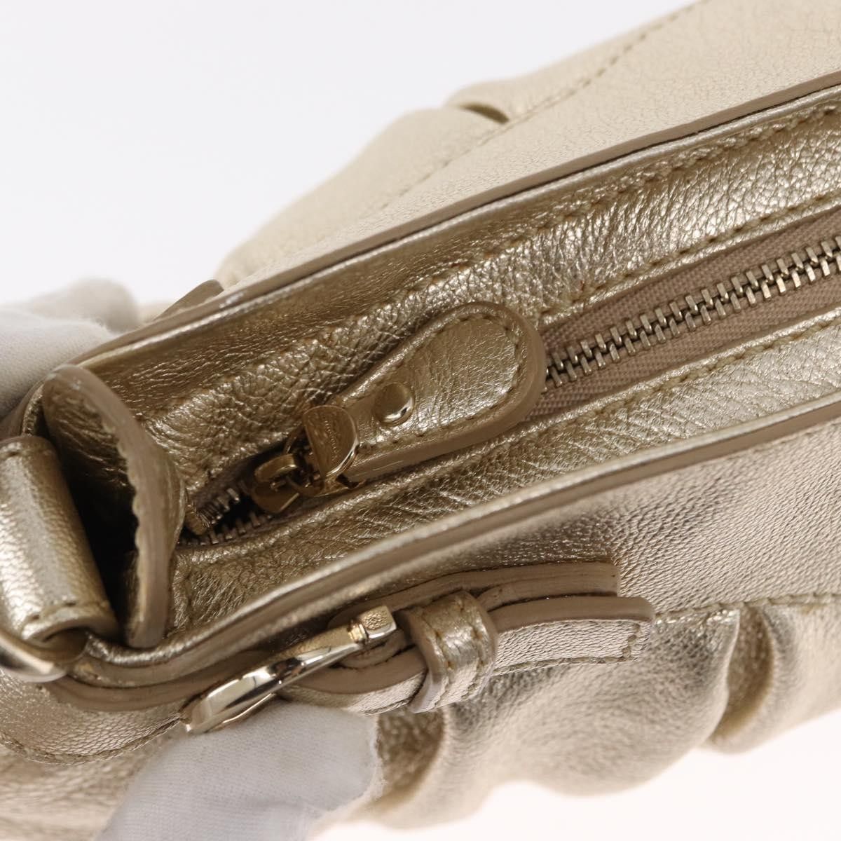 Salvatore Ferragamo Salvatore Ferragamo Gancini Leather Size ONE SIZE - 18 Thumbnail