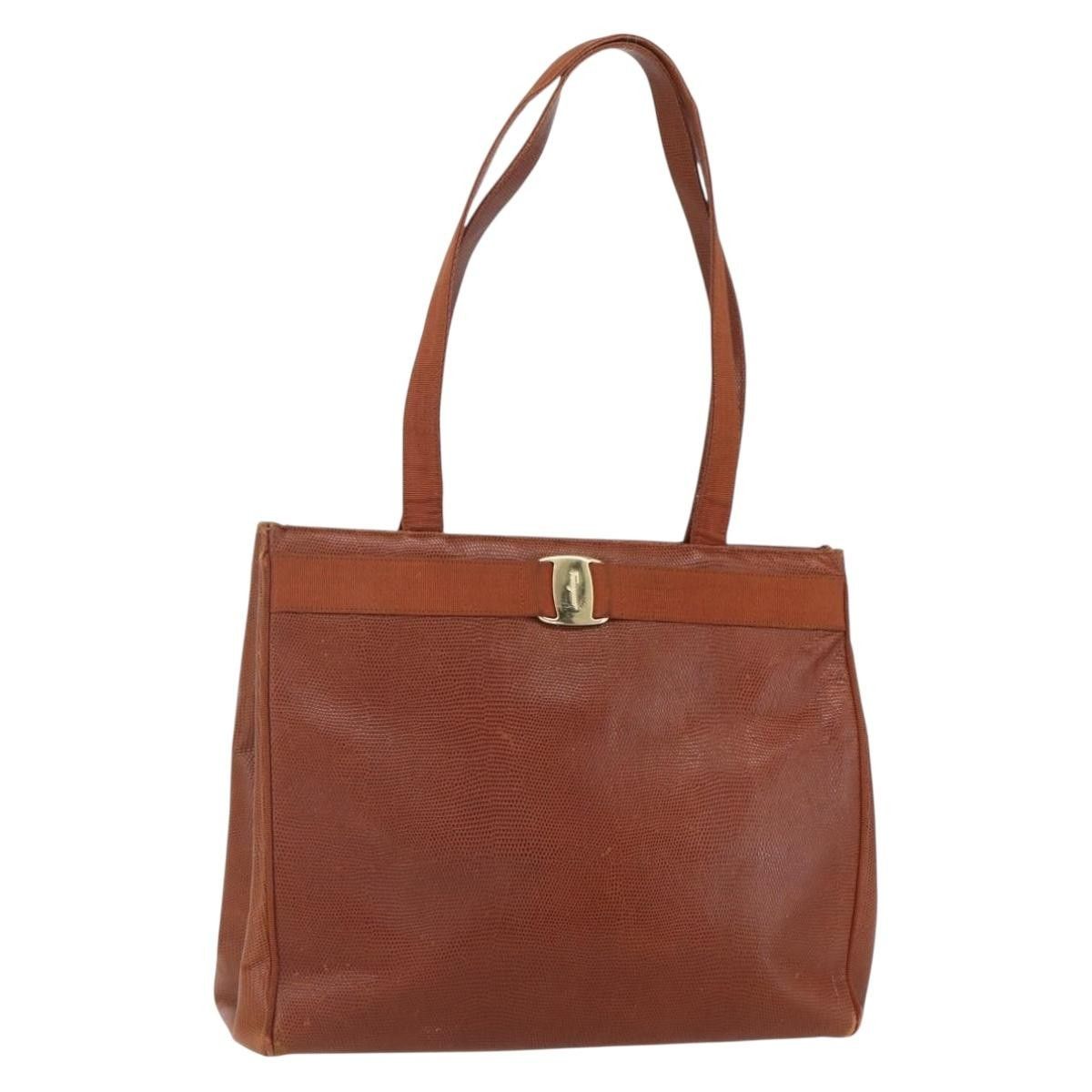 Salvatore Ferragamo Salvatore Ferragamo Vala tote Leather Size ONE SIZE - 17 Thumbnail