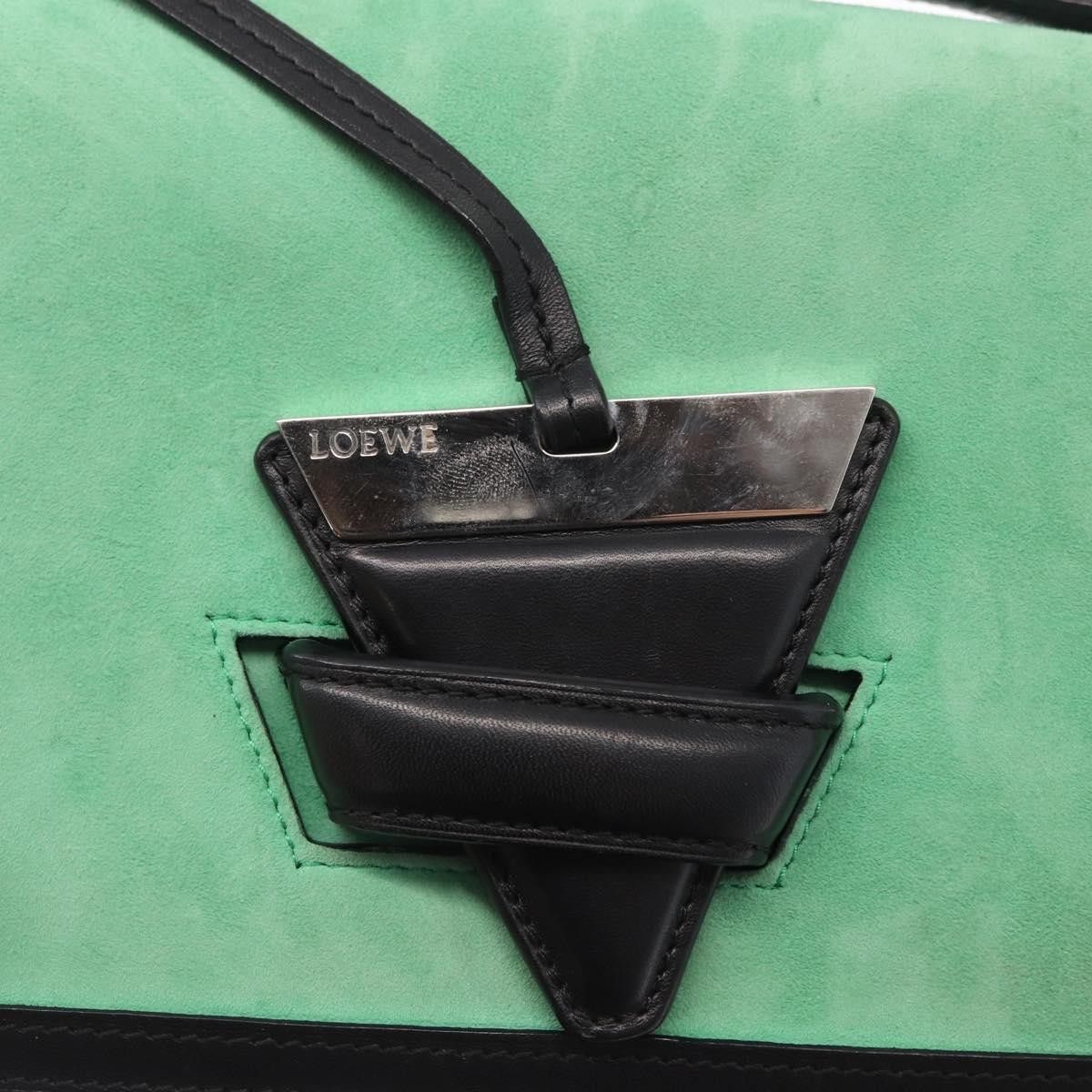 Loewe Loewe Barcelona Shoulder Bag Suede with Leather Size ONE SIZE - 13 Thumbnail