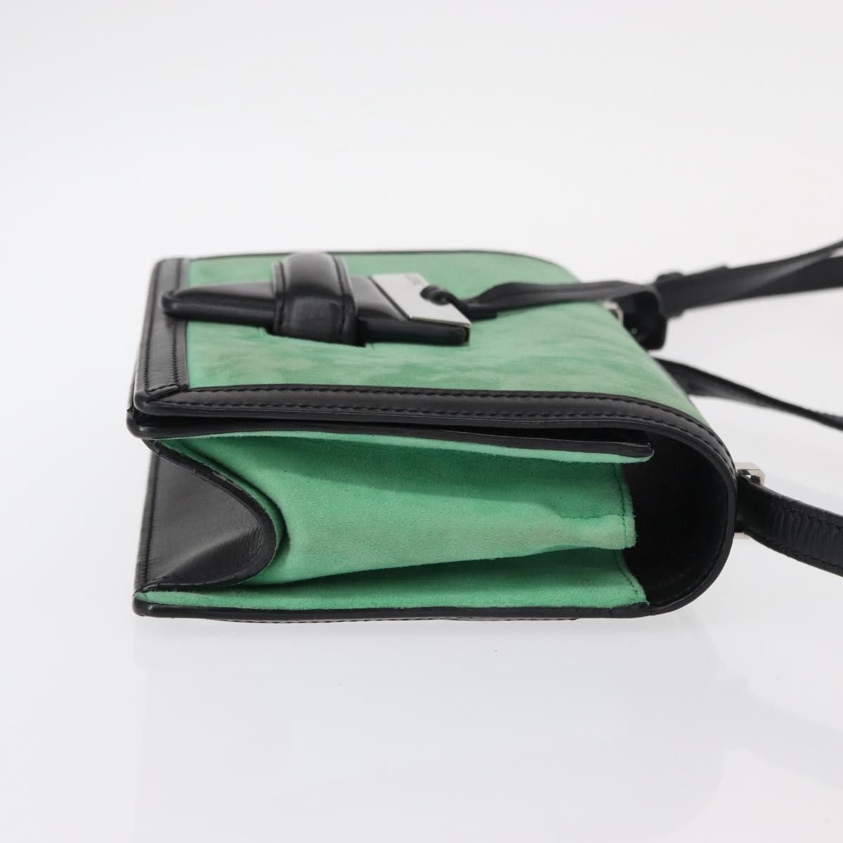 Loewe Loewe Barcelona Shoulder Bag Suede with Leather Size ONE SIZE - 3 Thumbnail