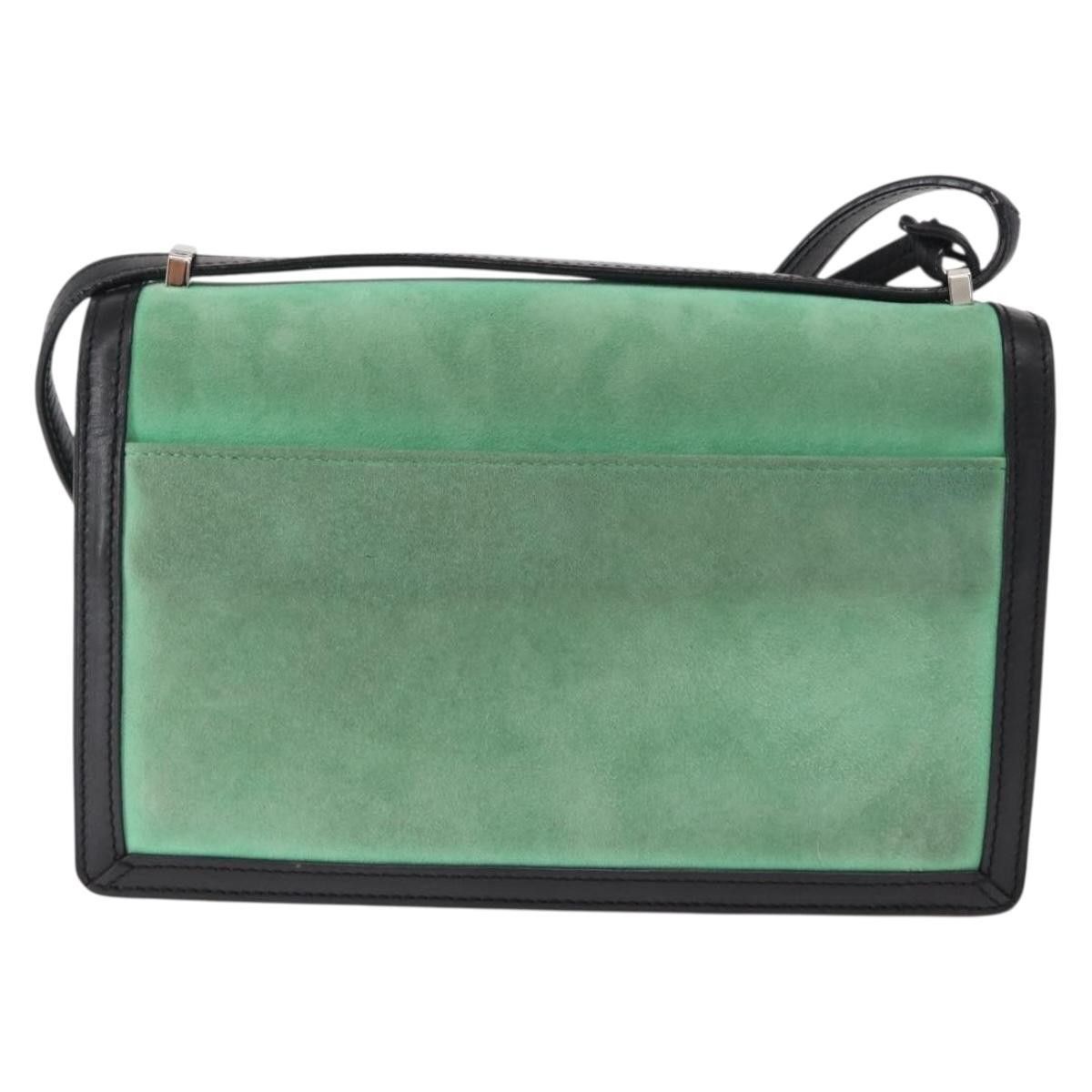 Loewe Loewe Barcelona Shoulder Bag Suede with Leather Size ONE SIZE - 2 Thumbnail